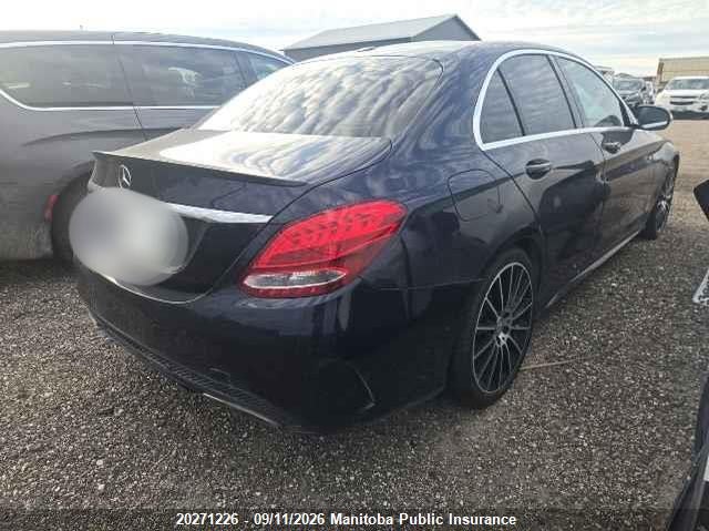 Vin: 55swf4jb8fu091009, lot: 10282210, mercedes benz c300w 4matic 20154