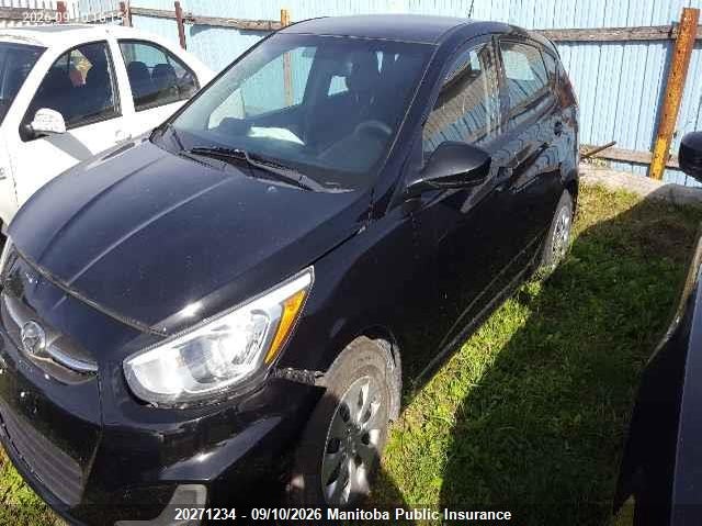 Vin: kmhct5ae6fu227718, lot: 10282218, hyundai accent gl 20152