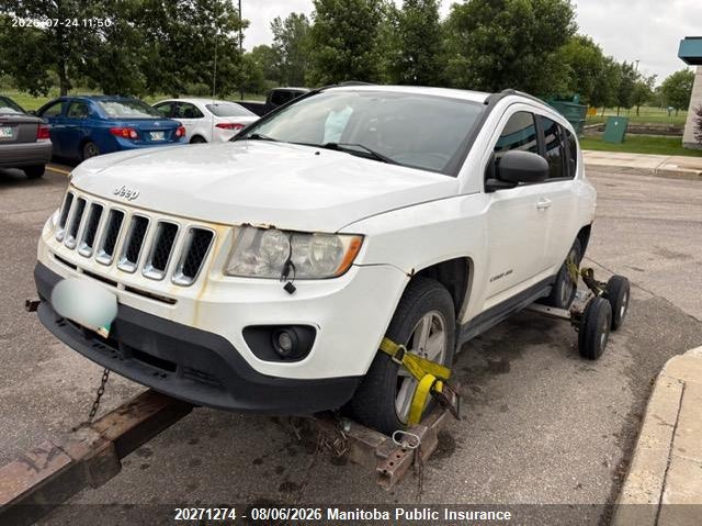 Vin: 1c4njdab3dd269666, lot: 10282258, jeep compass north 20132