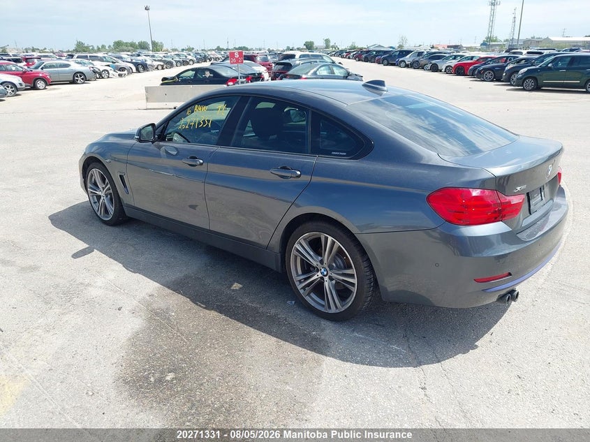 Vin: wba4c9c54gg141267, lot: 10282315, bmw 428i xdrive gran coupe 20163