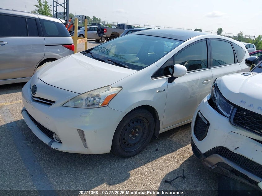 Vin: jtdzn3eu8c3039895, lot: 10282352, toyota prius v 20122