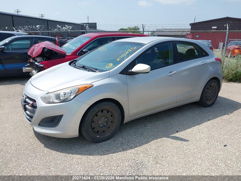Vin: kmhd25lh3gu270025, lot: 10282408, hyundai elantra gt 20162