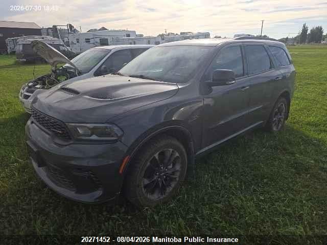 Vin: 1c4rdjdg3sc530361, lot: 10282436, dodge durango gt 20252