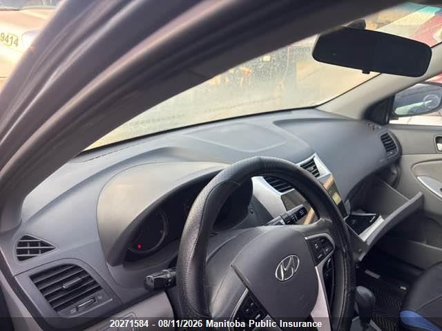 2012 HYUNDAI ACCENT HATCHBACK 1.6L I4 FI DOHC 16V NF4