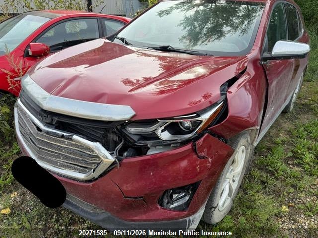 Vin: 2gnaxvexxk6134910, lot: 10282569, chevrolet equinox lt 2.0t 20192