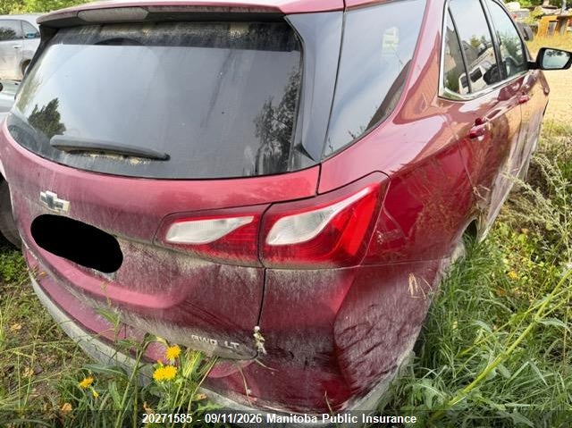 Vin: 2gnaxvexxk6134910, lot: 10282569, chevrolet equinox lt 2.0t 20194