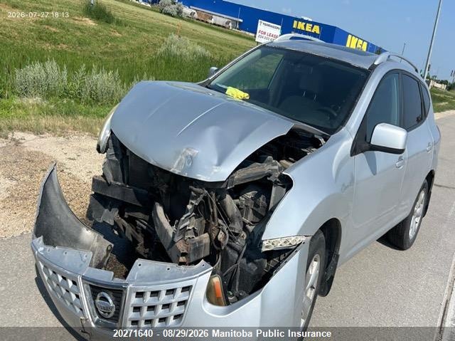 2008 Nissan Rogue Sl, Front, IAAI, VIN JN8AS58V08W405669 — photo 2