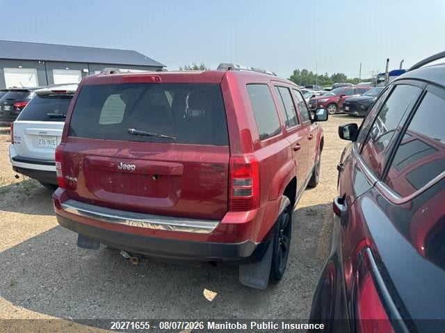 Vin: 1c4njrab4dd111821, lot: 10282639, jeep patriot north 20134