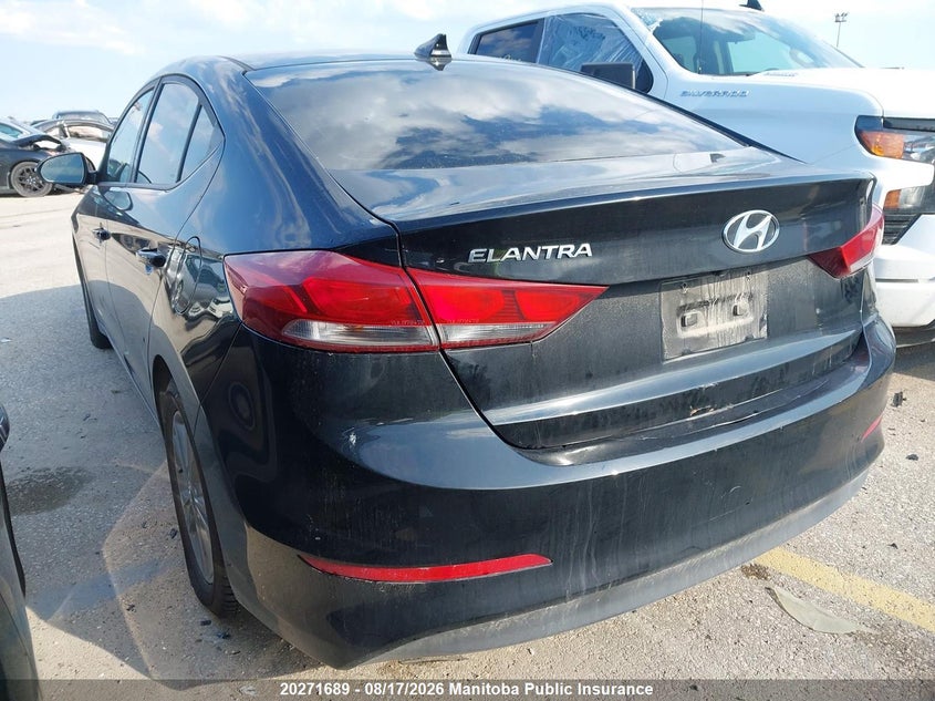 Vin: kmhd84lf3ju694528, lot: 10282673, hyundai elantra gl 20183