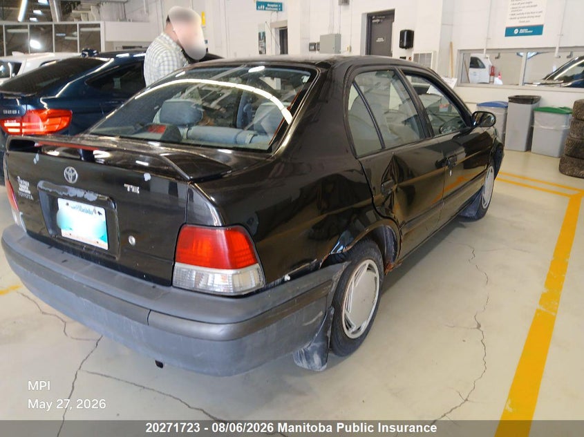 1999 TOYOTA TERCEL COUPE 1.5L I4 FI DOHC 16V F4