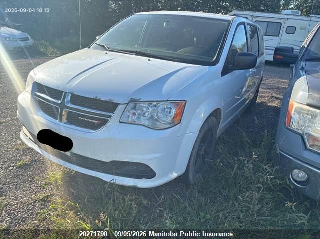Vin: 2c4rdgbg4hr710227, lot: 10282774, dodge grand caravan sxt 20172