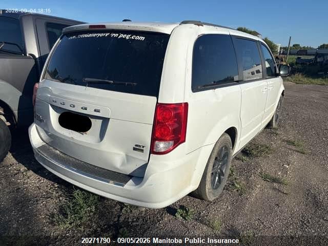 Vin: 2c4rdgbg4hr710227, lot: 10282774, dodge grand caravan sxt 20174
