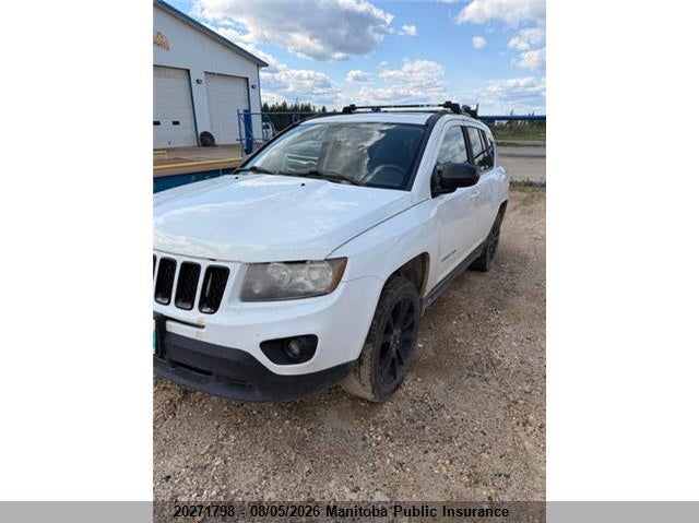 Vin: 1c4njdab7dd120161, lot: 10282782, jeep compass north 20132