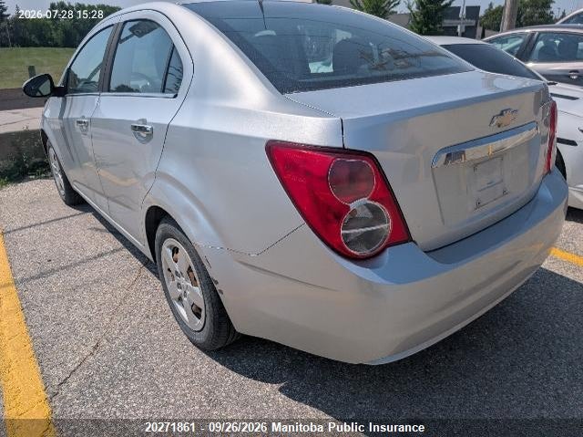 Vin: 1g1jc5eh9d4246558, lot: 10282845, chevrolet sonic lt 20133