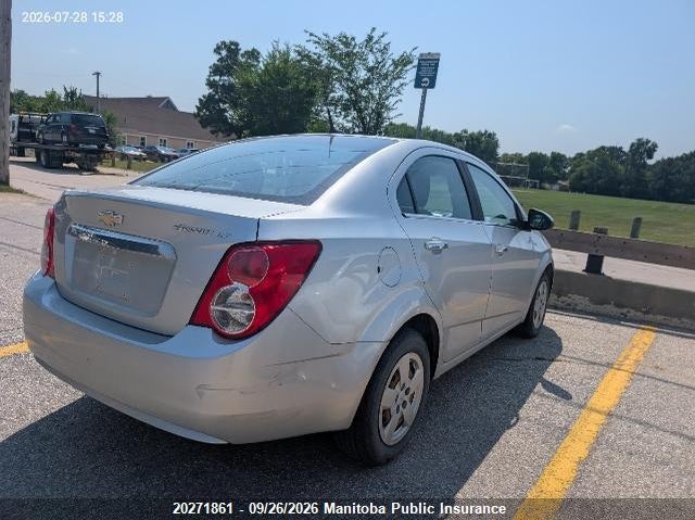 Vin: 1g1jc5eh9d4246558, lot: 10282845, chevrolet sonic lt 20134