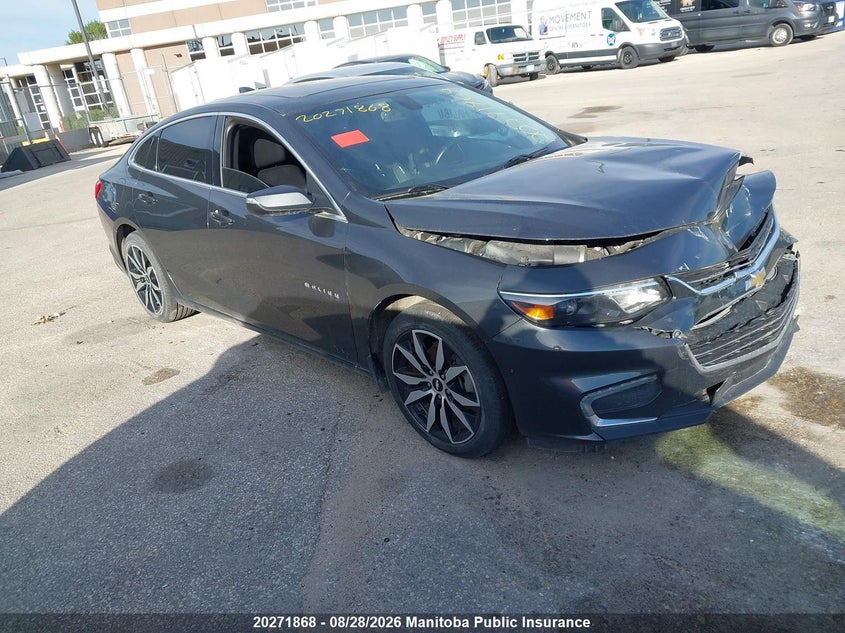 Vin: 1g1ze5st7hf151867, lot: 10282852, chevrolet malibu lt 20171