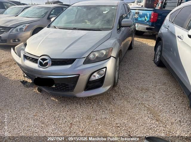 Vin: jm3er4c30c0413587, lot: 10282905, mazda cx -7 gt 20122