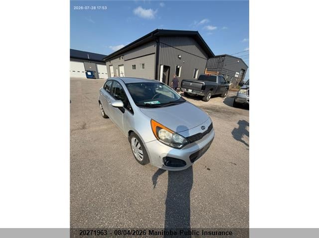 Vin: knadm5a33c6711489, lot: 10282947, kia rio5 lx+ 20122