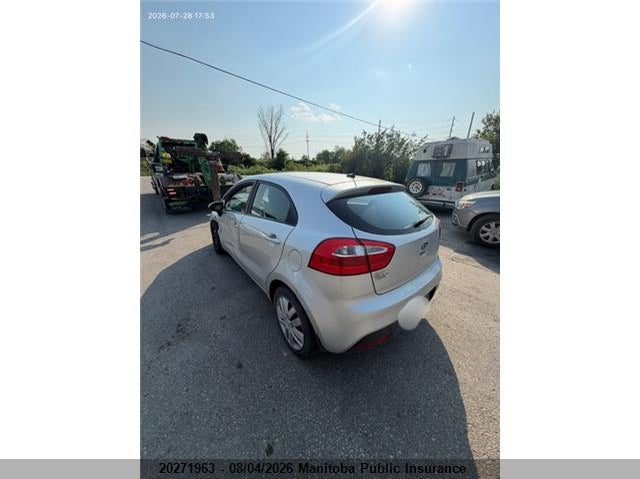 Vin: knadm5a33c6711489, lot: 10282947, kia rio5 lx+ 20123