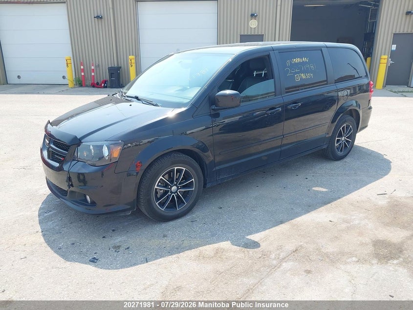 Vin: 2c4rdgbg2hr786304, lot: 10282965, dodge grand caravan sxt 20172