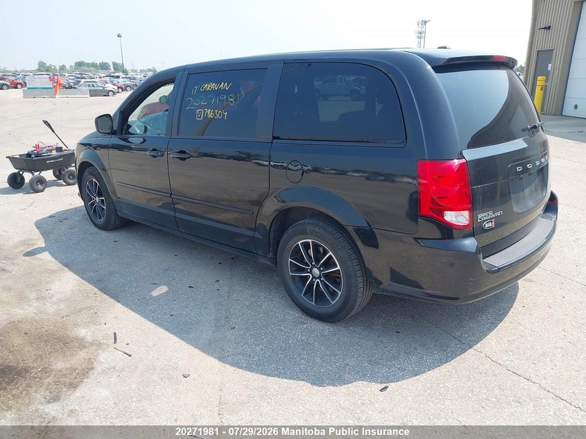 Vin: 2c4rdgbg2hr786304, lot: 10282965, dodge grand caravan sxt 20173