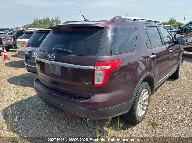 Vin: 1fmhk8d84bga58193, lot: 10282980, ford explorer xlt 20114