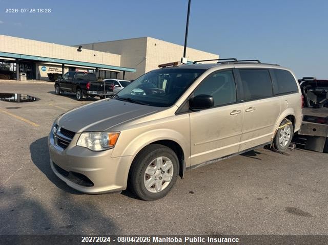 Vin: 2c4rdgbg6cr352248, lot: 10283008, dodge grand caravan se 20122
