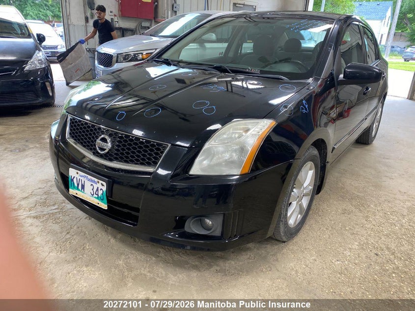 Vin: 3n1ab6ap5al679106, lot: 10283085, nissan sentra 2.0 20102