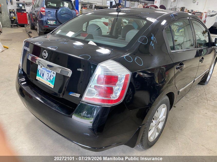Vin: 3n1ab6ap5al679106, lot: 10283085, nissan sentra 2.0 20104