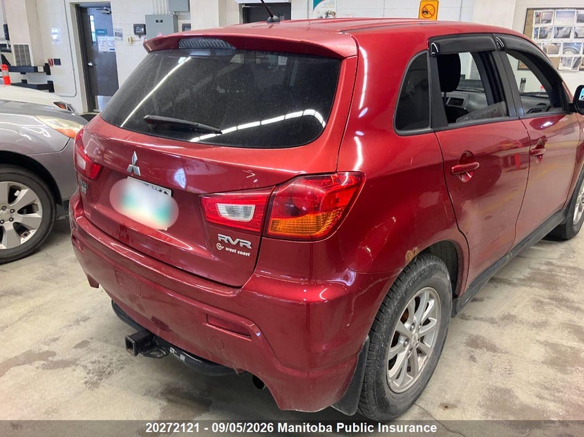 Vin: ja4aj3au9bz602991, lot: 10283105, mitsubishi rvr se 20112