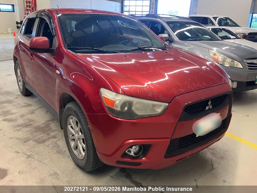 Vin: ja4aj3au9bz602991, lot: 10283105, mitsubishi rvr se 20113