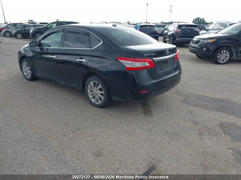 Vin: 3n1ab7ap0el692017, lot: 10283121, nissan sentra 1.8 s 20143