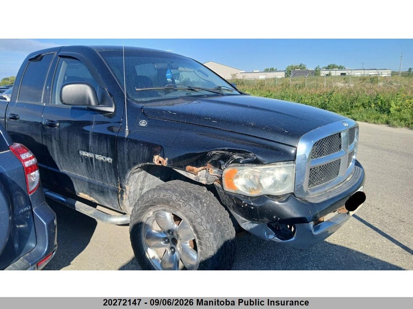 2004 DODGE RAM 1500 QUAD CAB PICKUP 5.7L V8 FI F