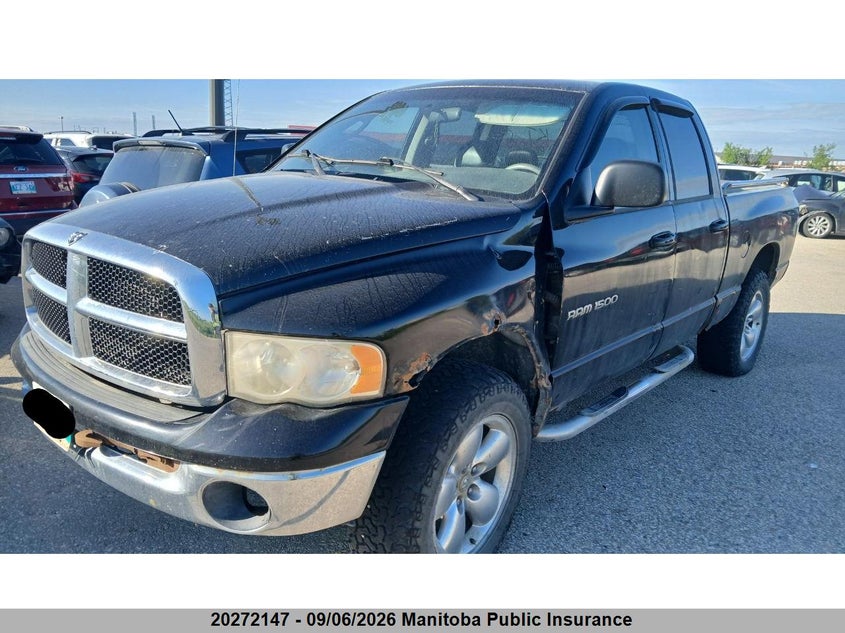 2004 DODGE RAM 1500 QUAD CAB PICKUP 5.7L V8 FI F