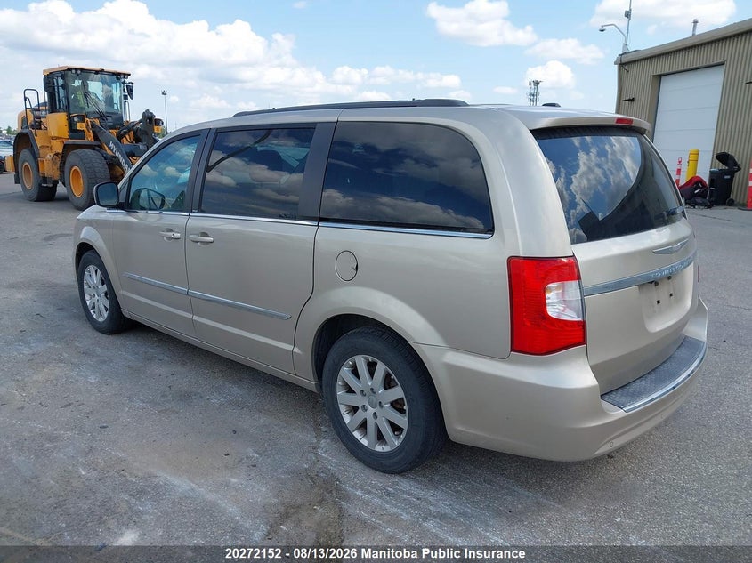 Vin: 2c4rc1bgxer297550, lot: 10283136, chrysler town & country touring 20143