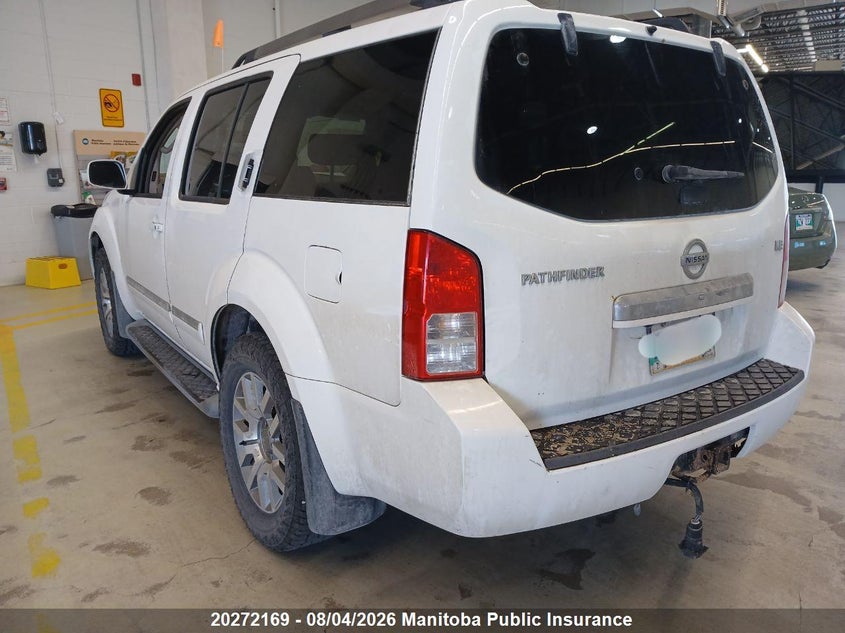 Vin: 5n1ar1nb4bc623323, lot: 10283153, nissan pathfinder le 20113