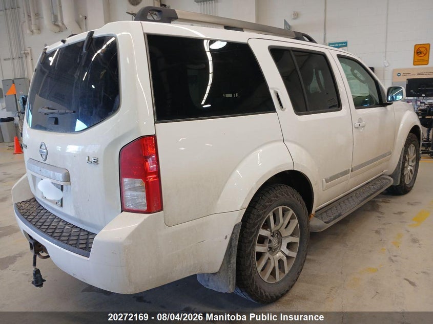 Vin: 5n1ar1nb4bc623323, lot: 10283153, nissan pathfinder le 20114