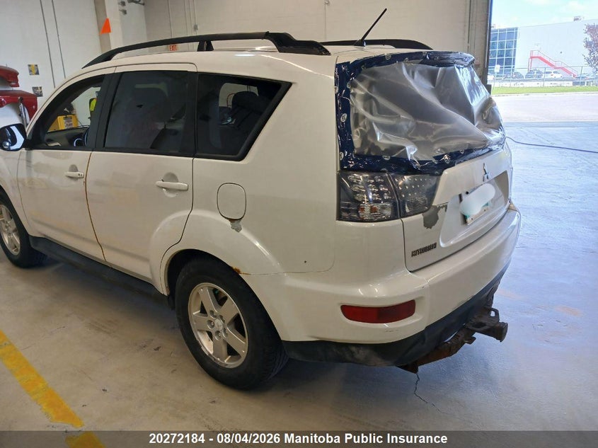 Vin: ja4jt3ax8az606405, lot: 10283168, mitsubishi outlander xls 20103