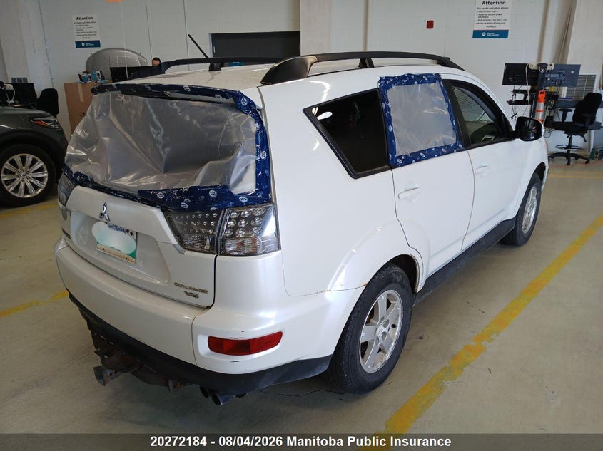 Vin: ja4jt3ax8az606405, lot: 10283168, mitsubishi outlander xls 20104