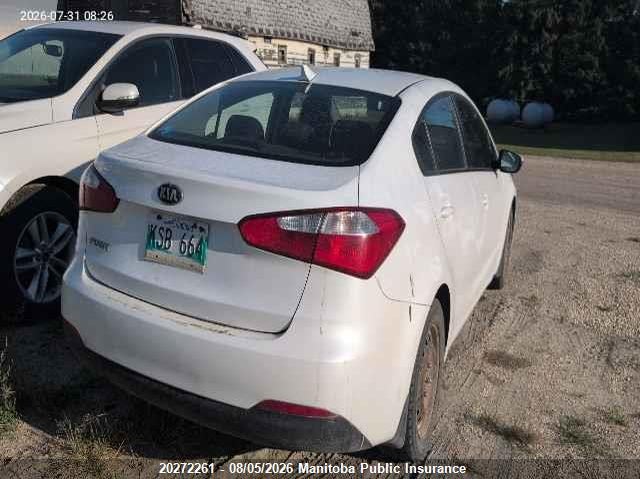 Vin: knafx4a61e5082585, lot: 10283245, kia forte lx 20144
