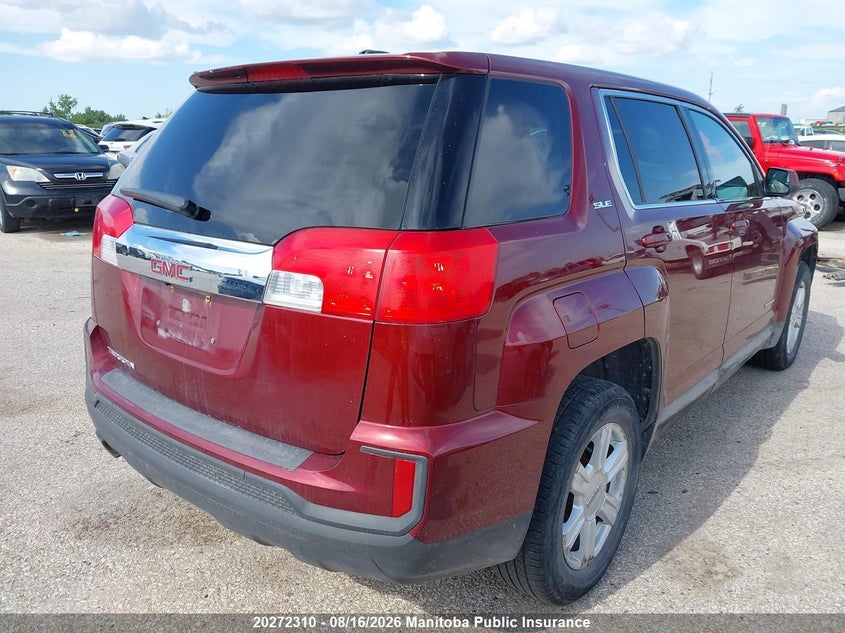 Vin: 2gkalmek4g6332199, lot: 10283294, gmc terrain sle 20164