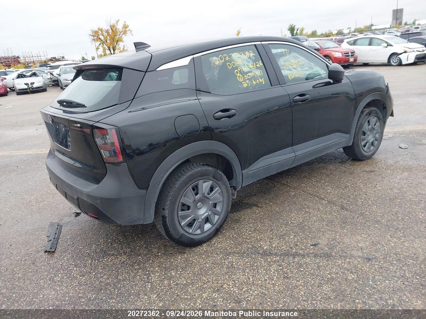 Vin: 3n8ap6ba5sl301947, lot: 10283346, nissan kicks s 20254