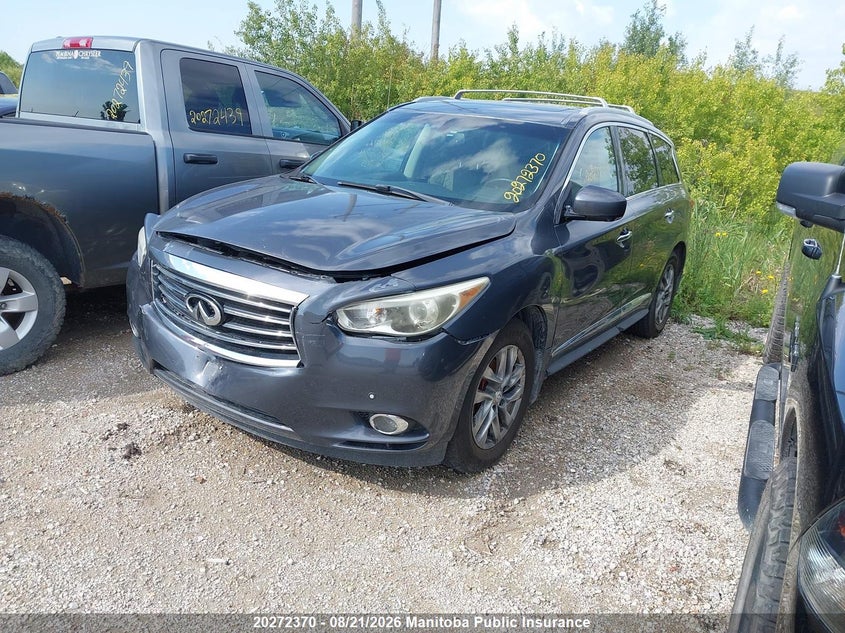 Vin: 5n1al0mm5dc304904, lot: 10283354, infiniti jx35 20132