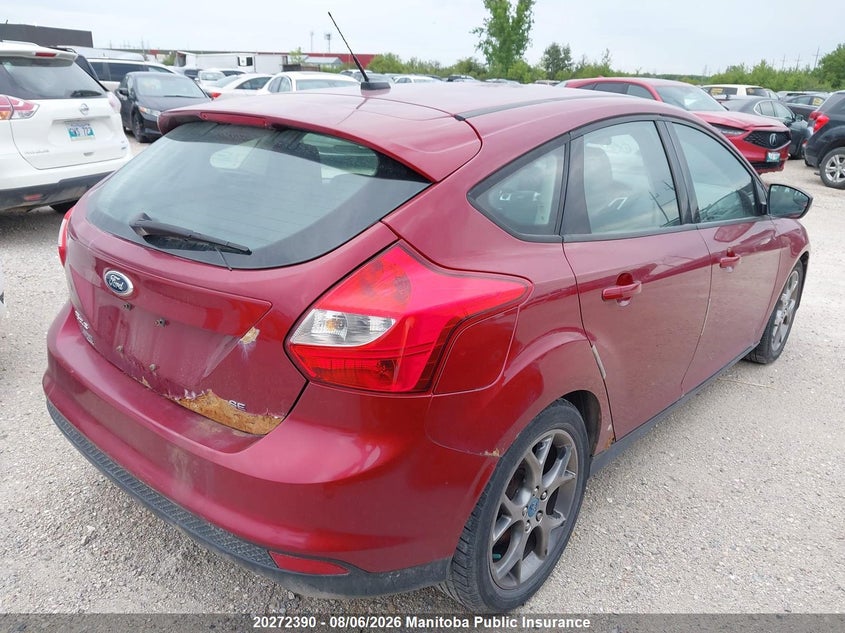 Vin: 1fadp3k21dl100776, lot: 10283374, ford focus se 20134