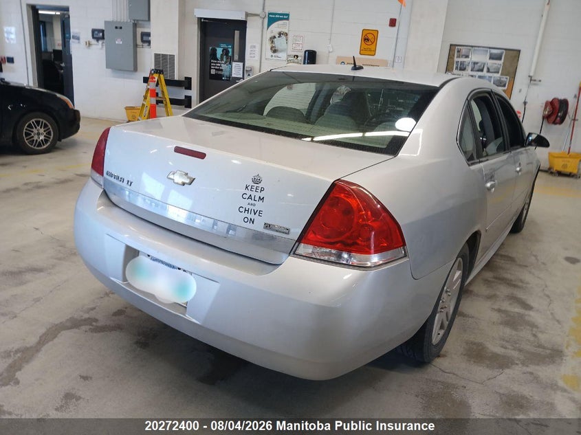 Vin: 2g1wb5ek8a1235532, lot: 10283384, chevrolet impala lt v6 20104