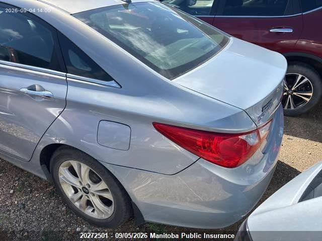 Vin: 5npec4ac4bh256130, lot: 10283485, hyundai sonata limited 20113