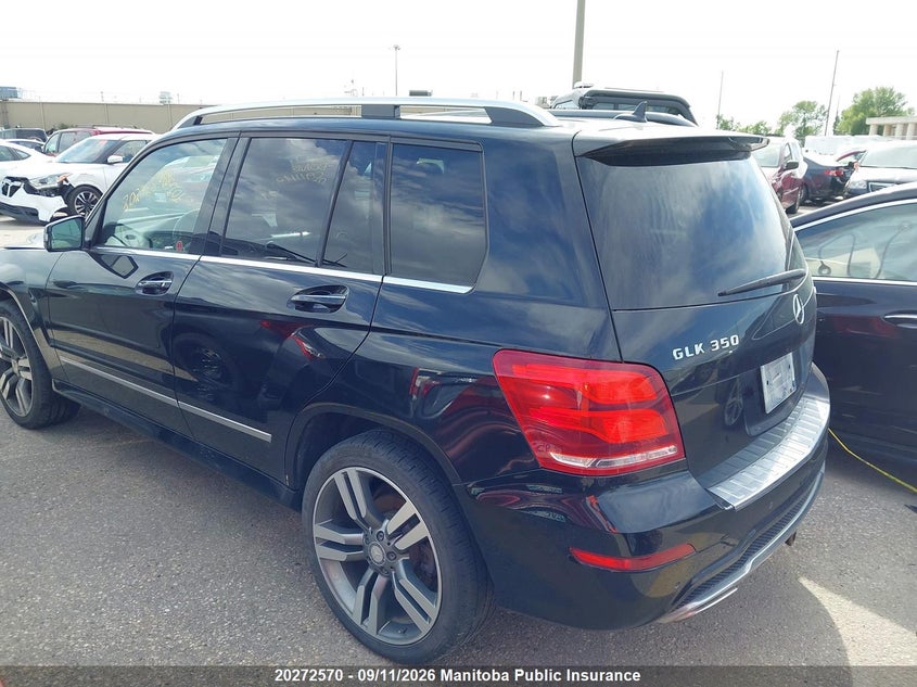 Vin: wdcgg8jb0fg413877, lot: 10283554, mercedes benz glk350 20153