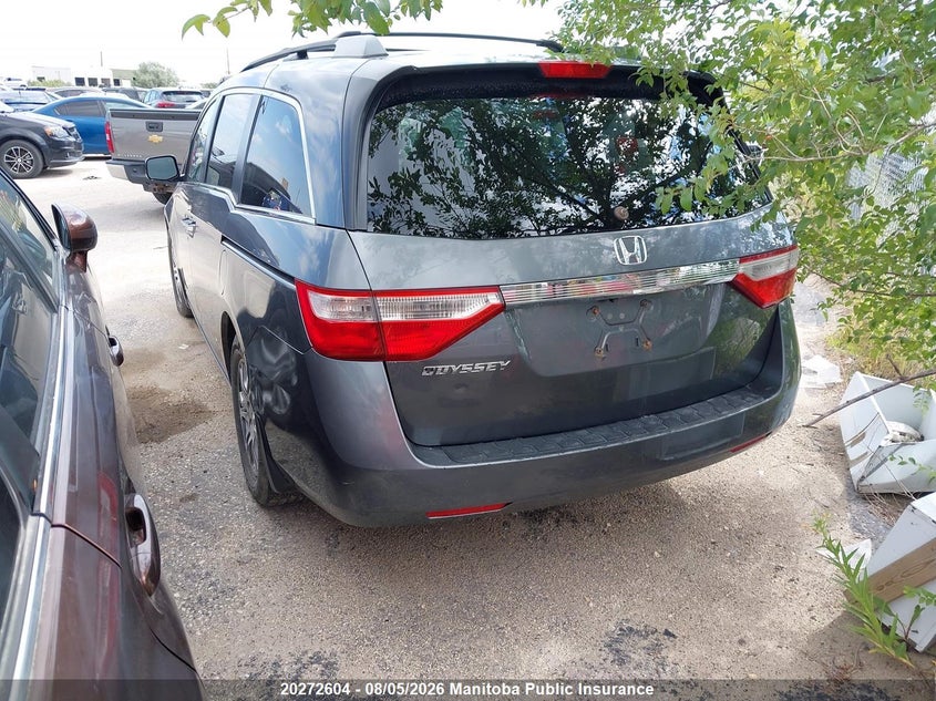 Vin: 5fnrl5h47cb508815, lot: 10283588, honda odyssey ex 20123