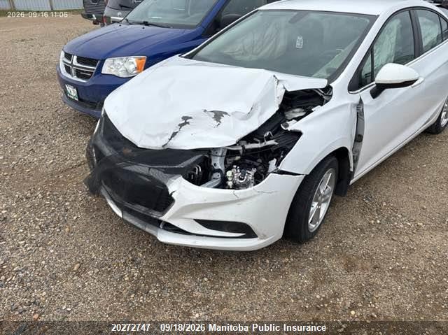Vin: 1g1be5sm2j7247058, lot: 10283731, chevrolet cruze lt turbo 20182