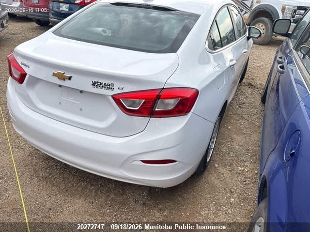 Vin: 1g1be5sm2j7247058, lot: 10283731, chevrolet cruze lt turbo 20184